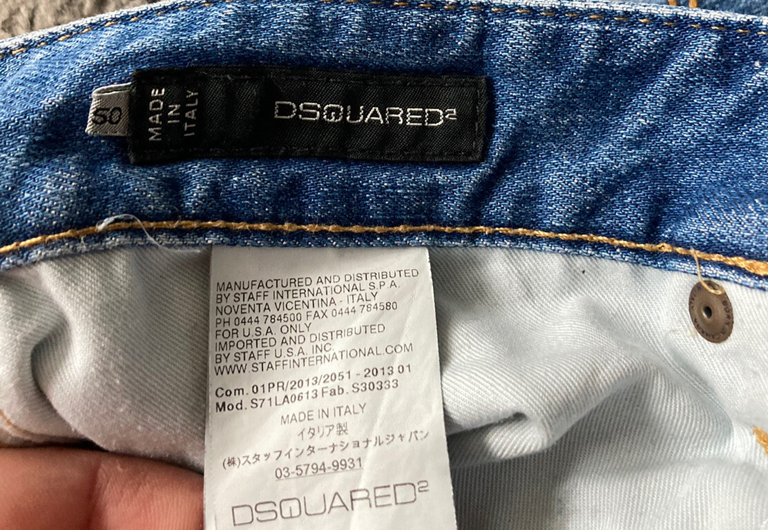 dsquared jeans 50