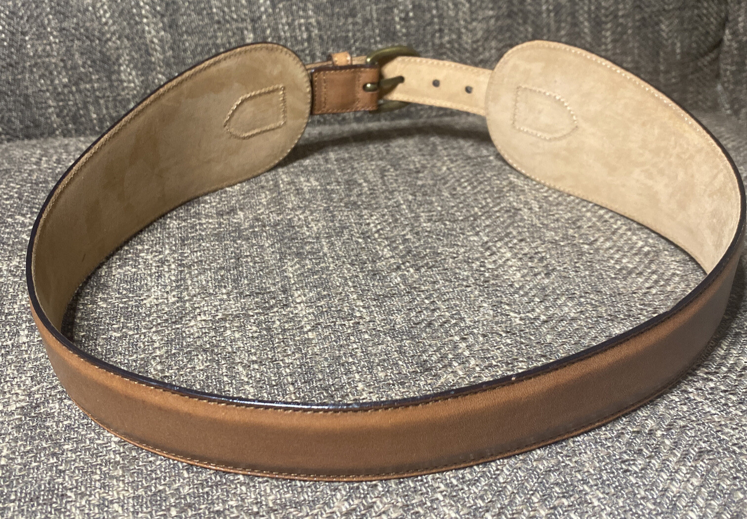Talbots Women's Belt Size Small Light Brown Leather Italy eBay