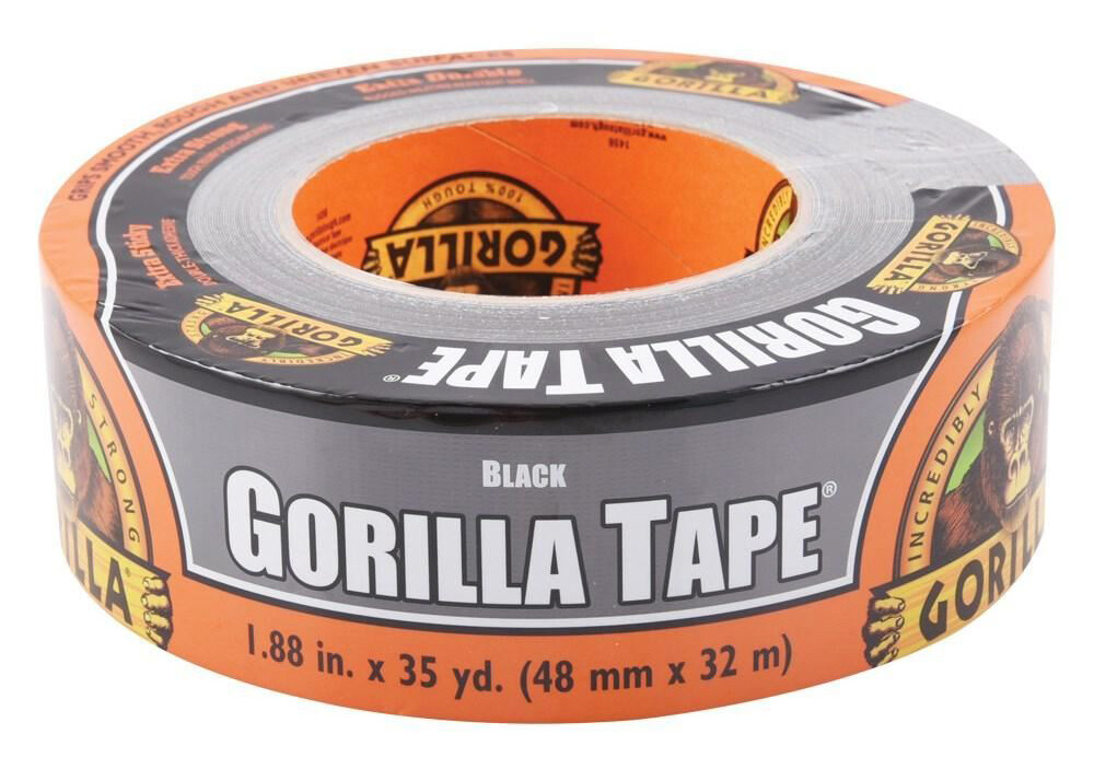 Gorilla Adhesive Tape 32m x 48mm BLACK Gaffer Cloth Tape 52427600356 eBay