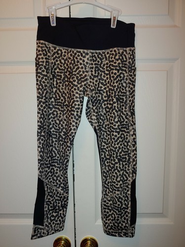 lululemon black polka dot leggings