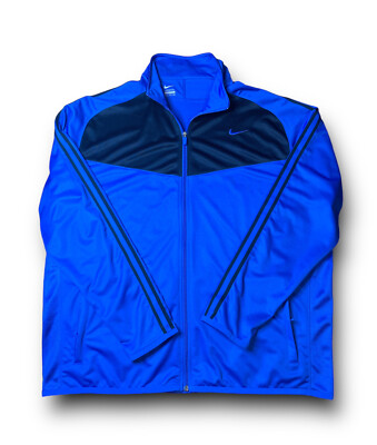 Men's Size 2XL Nike Full Zip Lightweight Soft Shell Running Jacket