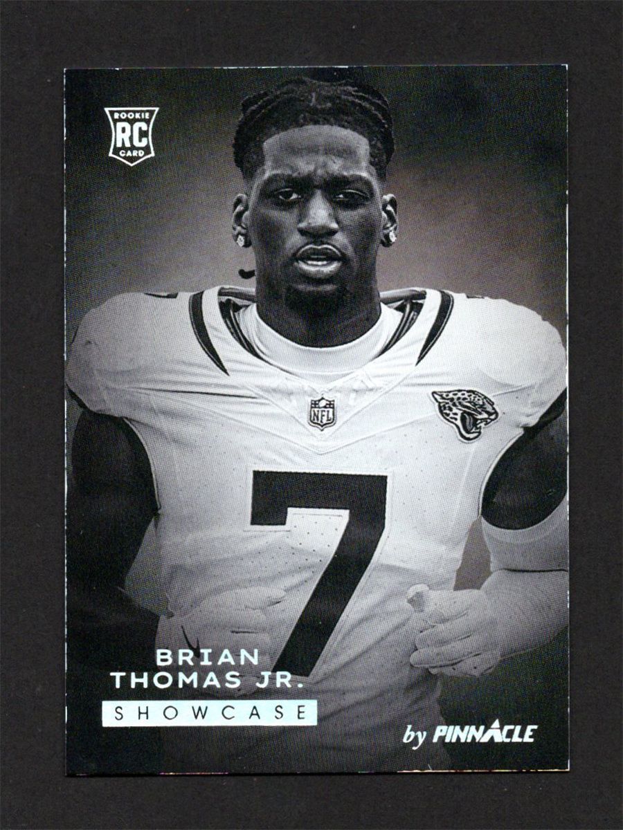 2024 Panini Encore Brian Thomas Jr. Pinnacle Showcase SSP Case Hit Jaguars
