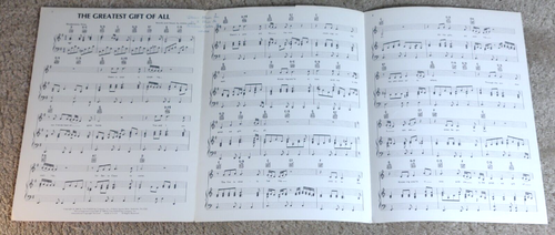 The Greatest Gift of All, Kenny Rogers & Dolly Parton, John Jarvis *SHEET MUSIC* - Picture 2 of 3
