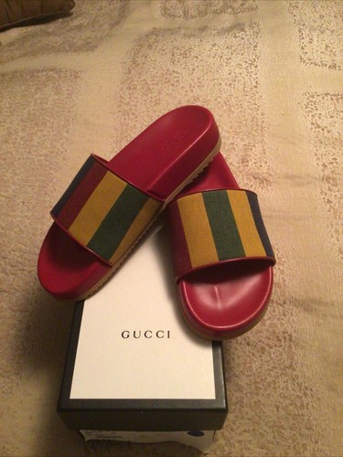 New Authentic Gucci Men's Fabric Multi 