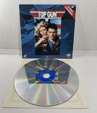 Tom Cruise Top Gun LV 1692 Movie Laser VideoDisc Paramount 75th Printed In Japan