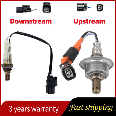 2pcs Oxygen O2 Sensor For 2006-2015 Honda Civic 1.8L L4 LX EXS CNG Up+Downstream