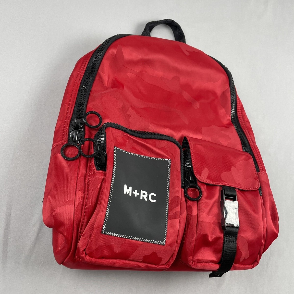 M+RC NOIR マルシェノア バッグ レッド マルシェノア リュック 新作 M+