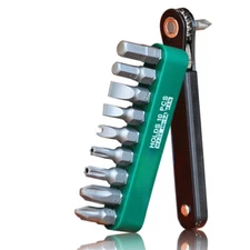 10 in 1 Multifunction Ratchet Screwdriver S2 Forward And Reverse Screwdrivers