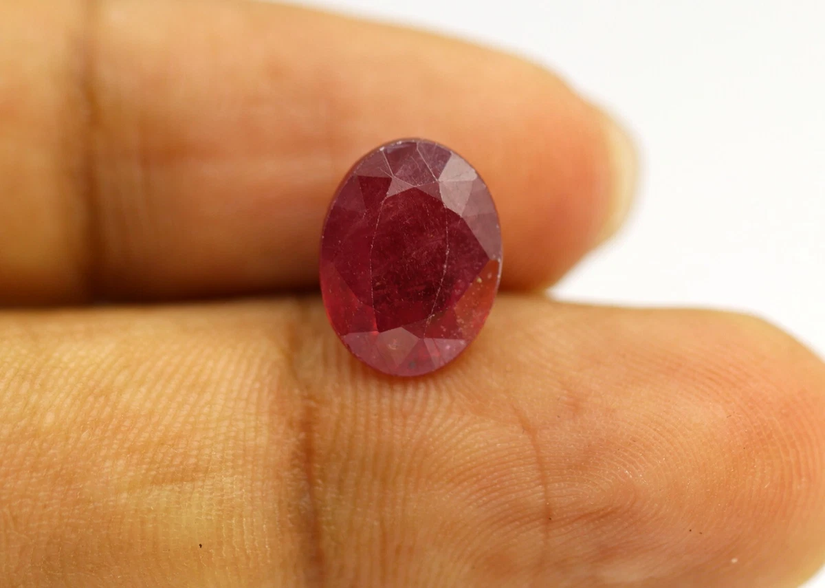 Pinkish shop red ruby