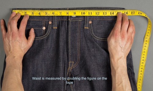 Levi's 507 Herren Jeans Slim Bootcut W34 L32 Dunkelblau Selten Auslaufmodell LEVH428 - Bild 8 von 11