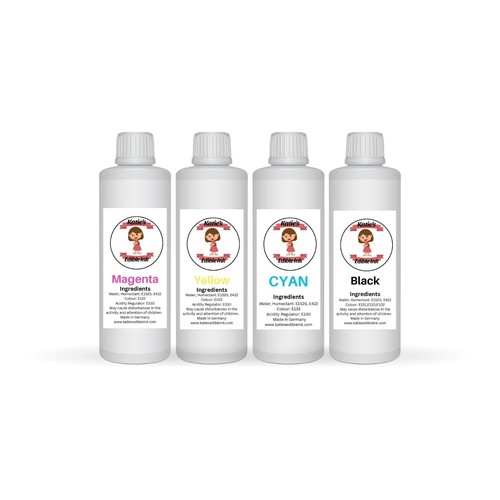 Katie's Edible Ink Cartridges Canon PGI-580 CLI-581 - Refillable XL Size 580 581 - Afbeelding 2 van 7