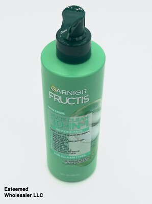 GARNIER Fructis Pure Clean 10-In-1 Care+Style Leave-In Cream 12oz w/o box