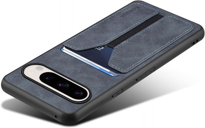 For Google Pixel 9 Pro XL Case with Card Slot Holder Ultra Slim Protector Cover