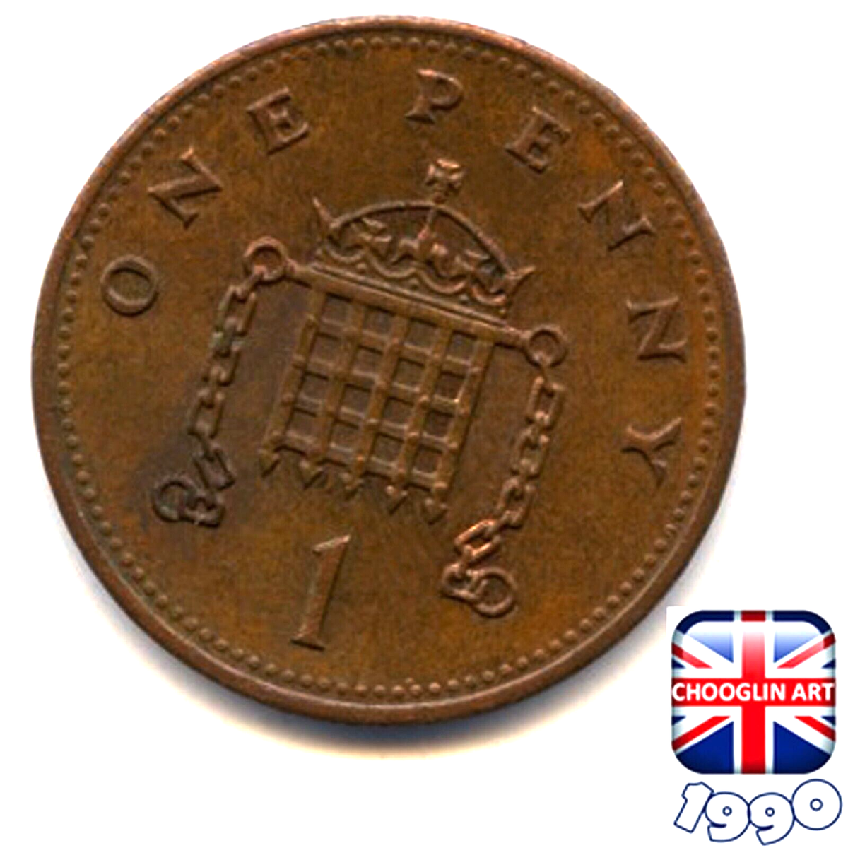 A BRITISH 1990 ELIZABETH II ONE PENNY 1p coin, 36 Years Old! | eBay UK