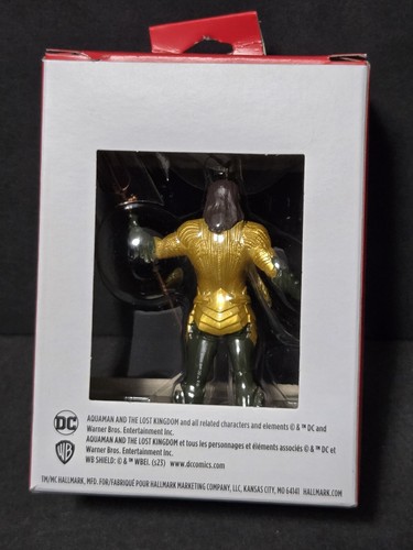 NUOVO Hallmark Red Box DC Comics Aquaman e il Regno Perduto Decorazione Natalizia - Foto 2 di 9