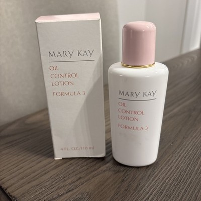 Mary Kay Oil Control Lotion Formula 3 # 106800  4 fl oz 118 ml Discontinued NEW