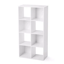 Mainstays 8 Cube Storage Organizer, White