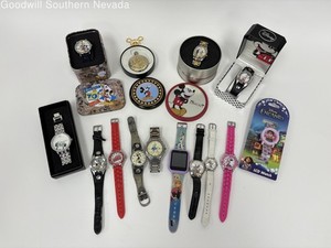 Disney Characters (Mickey, Minnie, etc) Wristwatch Grab Bag Lot, 664g