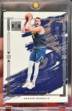 2023-24 Impeccable Nikola Jokic Silver Basketball Trading Card /75 #46 MVP