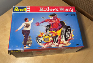Revell Mother’s Worry Ed Roth Plastic Model Kit 7623 Skill 2 Unassembled