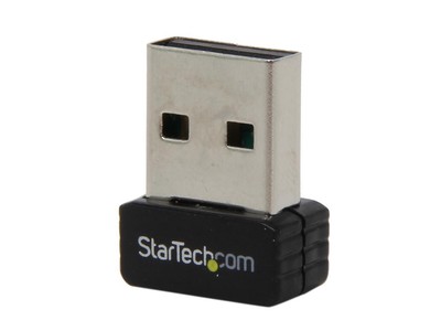 StarTech.com USB 150Mbps Mini Wireless N Network Adapter, 802.11n/g 1T1R