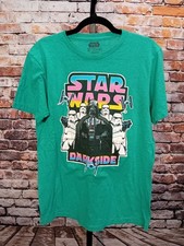 Men’s Star Wars Green Darkside Medium T Shirt