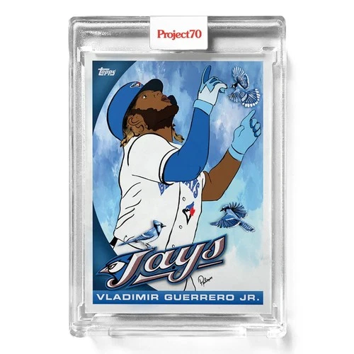 Topps PROJECT 70 VLADIMIR GUERRERO Jr. by Brittney Palmer card 409 IN-HAND!