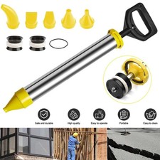 Caulking Gun Pump Grouting Mortar Grout Filling Tools With 5 Nozzles Easy to Use