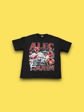 Philadelphia Phillies Alex Bohm MLB player graphic t-shirt black men’s large
