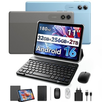 2026 Neu Tablet 32GB 256GB ROM Android 16 Octa-Core 8000mAh 5G WiFi Widevine L1