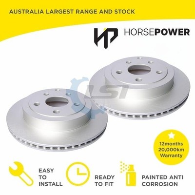 Rear Brake Disc Rotors for Holden COMMODORE VE VF V6 2006-2017 302mm