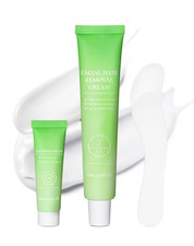 Painless Facial Hair Removal Cream for Women - Sensitive Skin 2-In-1 Kit with So