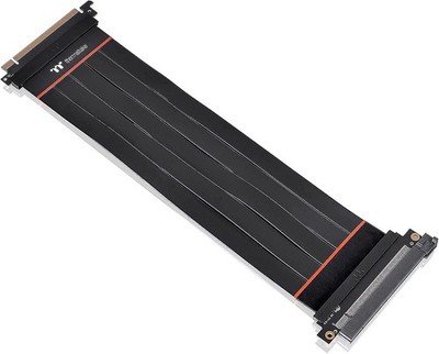 Thermaltake TT Premium PCI-E 4.0 High Speed Flexible Extender Riser Cable 300...