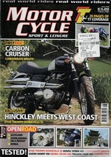 MOTOR CYCLE SPORT AND LEISURE MAGAZINE AUGUST 2005