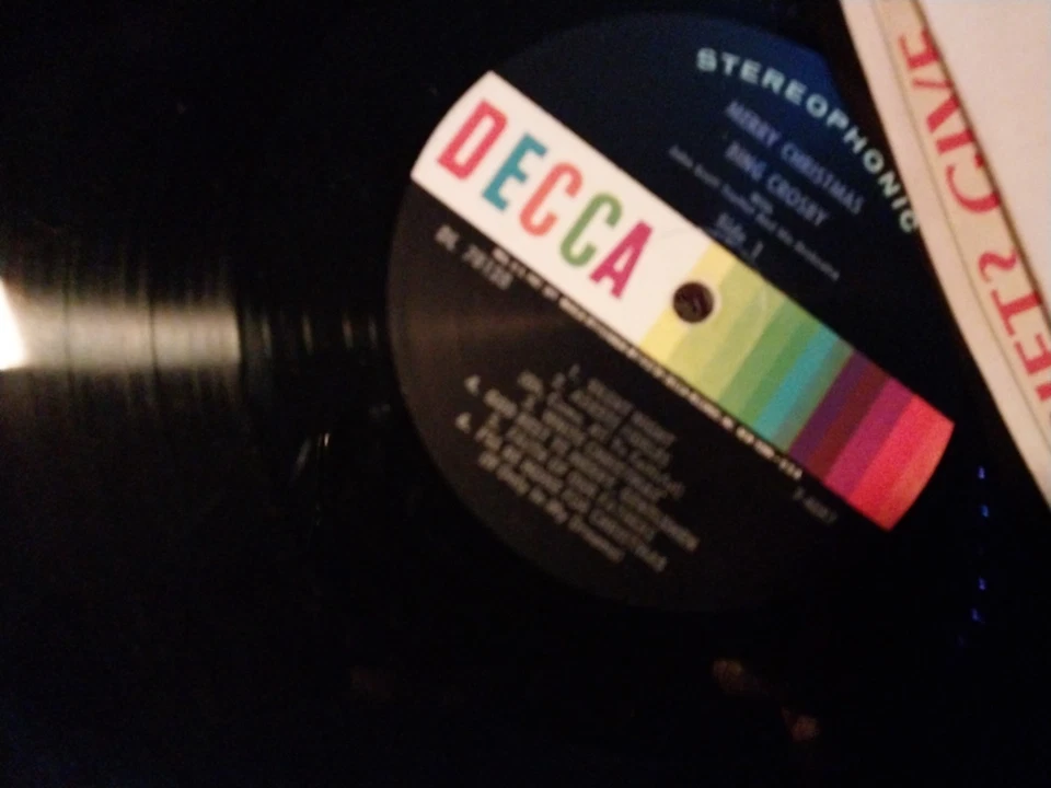 Bing Crosby Merry Christmas 1961 Vinyl LP Record DL78128 Enhanced Stereo - Image 3 of 4