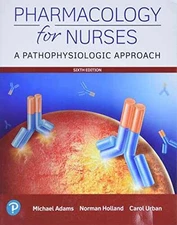 Pharmacology for Nurses: A - Paperback, by Adams Michael; Holland - Good o