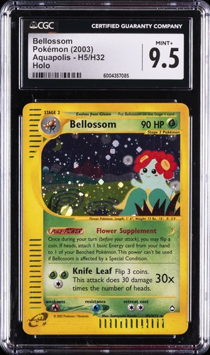 Bellossom graded CGC 9.5 for sale on eBay