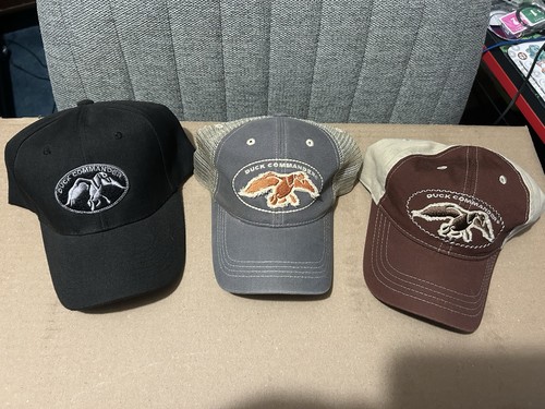 Lot Of 9 Hats Duck Commander Duck Dynasty Ducks Unlimited Hardly Worn Hunter