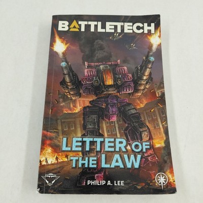 BattleTech: Letter of the Law by Phillip A. Lee 2024 Pre Owned