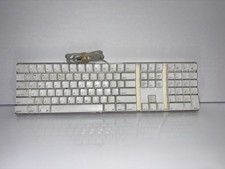 Vintage Apple Mac A1048 White Wired Full Size Keyboard 2 USB