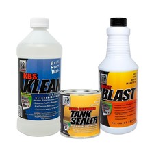 KBS Coatings 52000 Cycle Tank Sealer Kit, Complete Kit - Seals Up To 5 Gallon...
