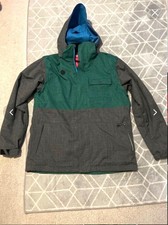 O’Neill mens ski jacket green/grey xxl