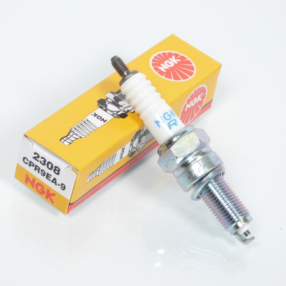 Bougie d'allumage CPR9EA-9 NGK contre les ratés de démarrage du MBK 125