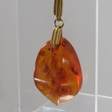 Art Deco Bernstein Anhänger RUSSLAND AMBER  PENDANT