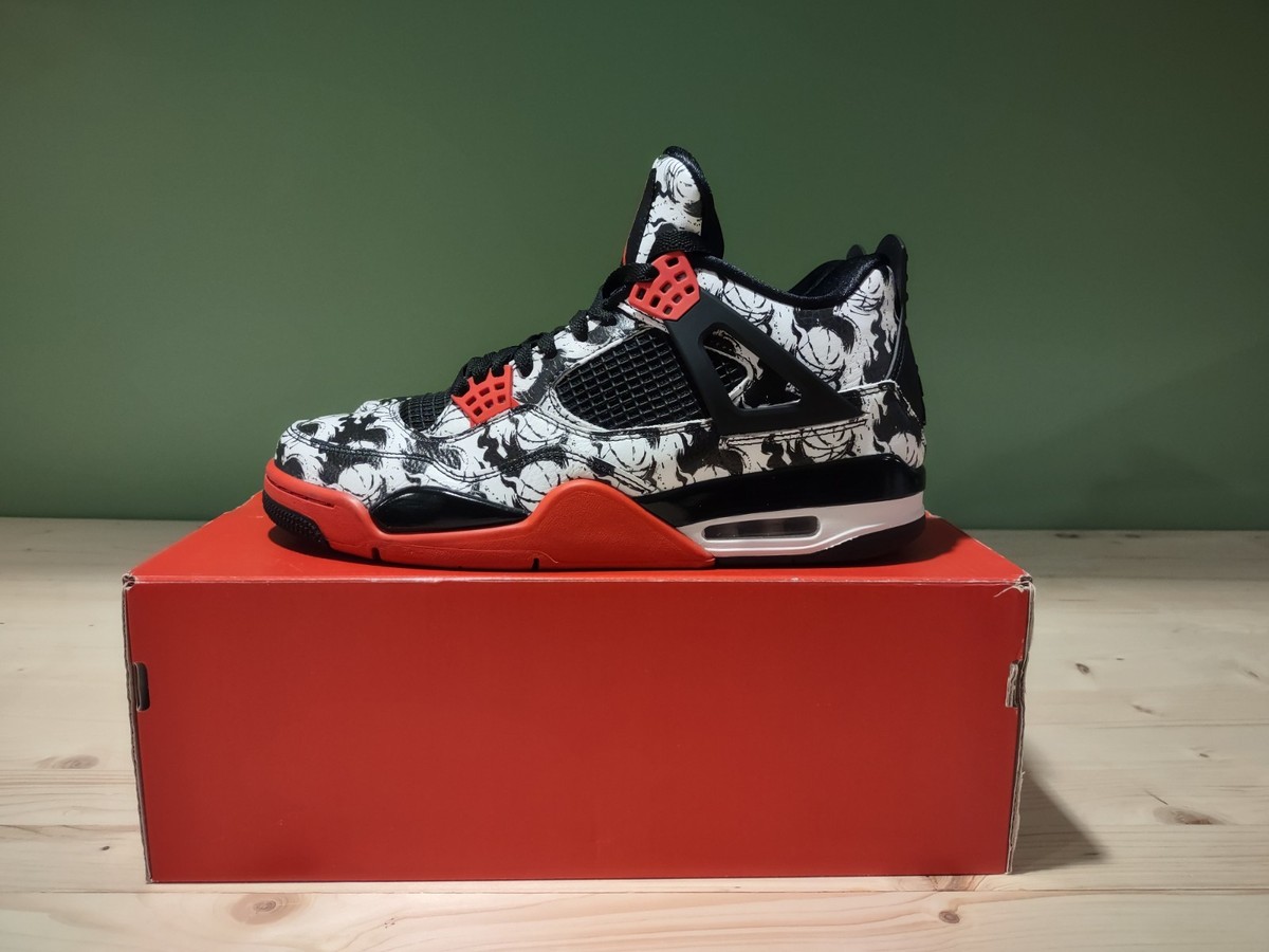 jordan 4 tattoo black