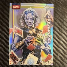 2026 Topps Chrome Marvel Comics Refractor #120 Grandmaster