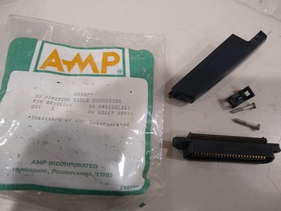 TYCO ELECTRONICS CORPORATION 229912-1 CONNECTOR (LOT OF 2)