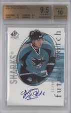 2005 SP Authentic Future Watch /999 Steve Bernier #194 BGS 9.5 GEM MINT Auto 0a1