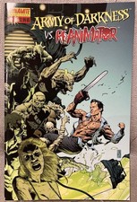 Army of Darkness vs. Re-Animator #1/D 2005 Dynamite Ent.  JG Jones Variant Cover