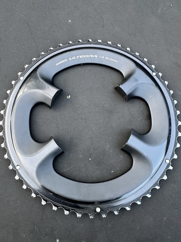 Shimano Ultegra 6800 50 Tooth Chain Ring 130 BCD Road Bike Retro